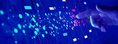 Data analysis with complex network