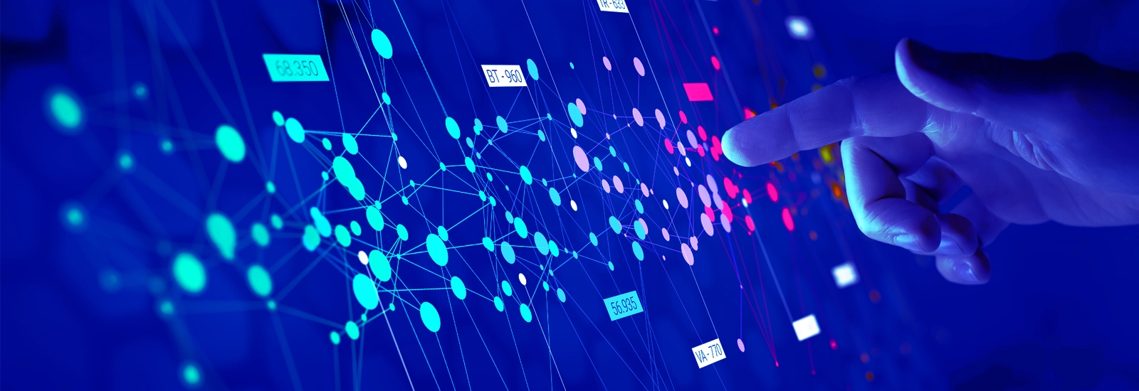 Data analysis with complex network