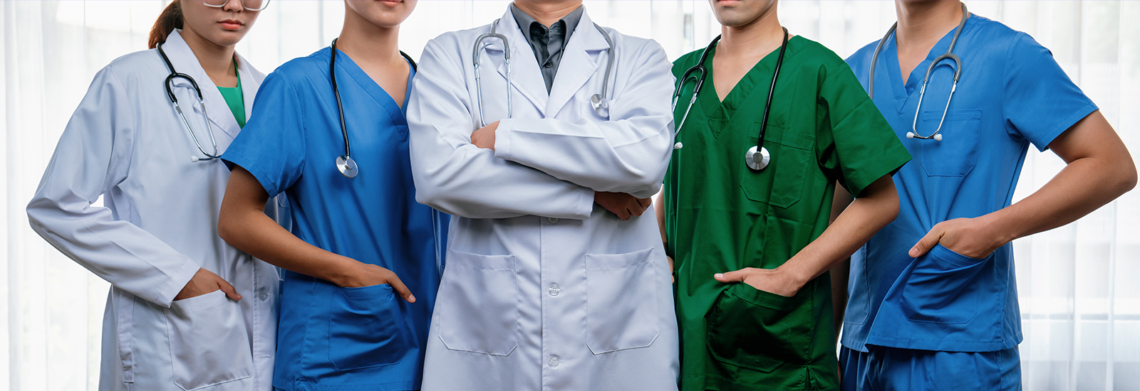 Group of healthcare professionals