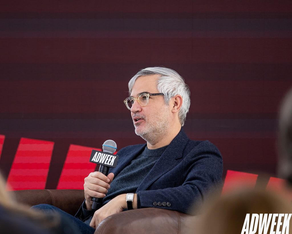 One person speaking on an ADWEEK panel. 